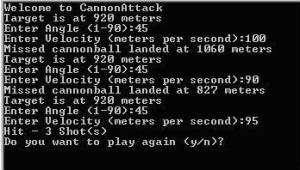 Screenshot Cannon Attack